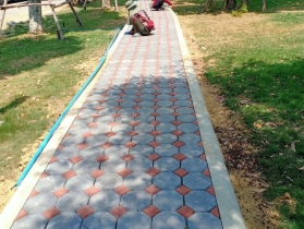 บล็อกตัวหนอน บล็อกแปดเหลี่ยม บล็อกปูหญ้า แผ่นทางเท้า