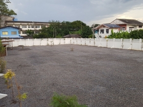 ขายที่ดินกลางเมือง 3 งาน 57 ตรว.พร้อมรั้วคอนกรีต อ.ท่าเรือ อยุธยา